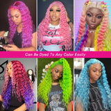Blonde Human Hair Bundles 613 Deep Wave Bundles Brazilian Hair Weave Bundle 10-30 Inch Blonde Deep Wave Hair Extensions 50gram