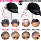 13X4 Lace Frontal Human Hair Wigs For Women 28 Inch  Brazilian Body Wave Lace Front Wig Pre-plucked Hairline with Baby Hair Wigs