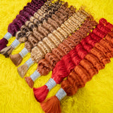 Wholesale 100% Deep Wave Human Hair Bulk for Boho Braids Raw Hair Extensions Deep Wave Bundles  12A Vietnamese Hair 30 inch