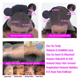 HD Lace Wig 13x6 Front Wig Body Wave Lace Frontal Wig Pre Plucked Human Hair Lace Front Wigs For Women 360 Full Human Hair Wigs
